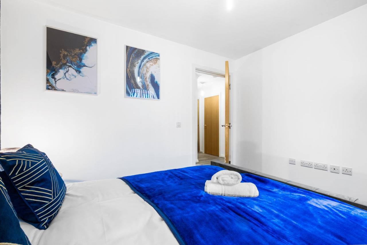 Ebra Stays - Luxury 2 Bedroom Apartment - Birmingham Exterior foto