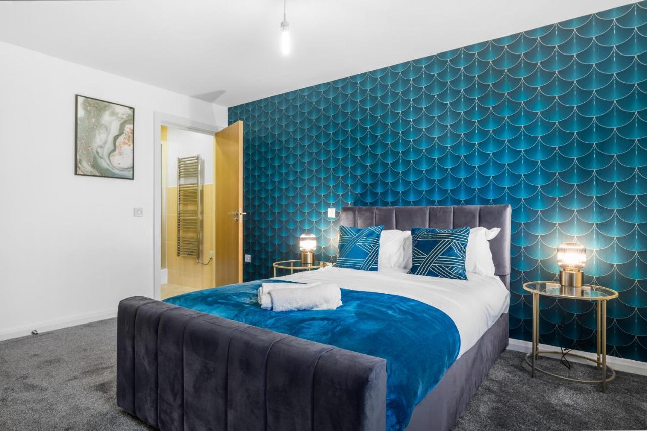 Ebra Stays - Luxury 2 Bedroom Apartment - Birmingham Exterior foto